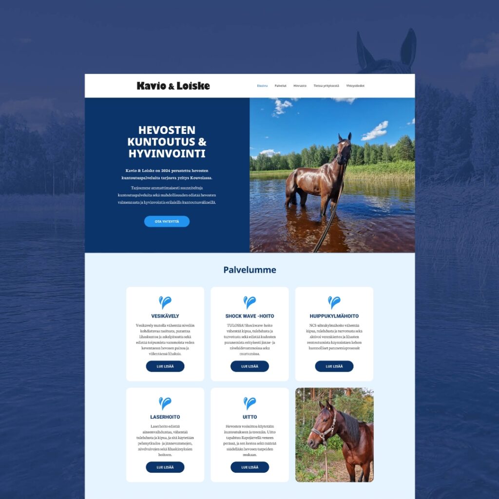 SaijaDesign. Kotisivut yritykselle